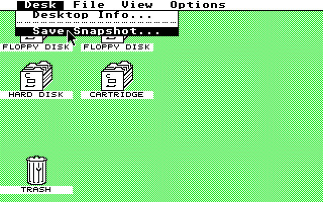 Megasnap atari screenshot